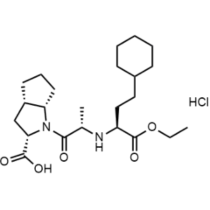 (2S,3aS,6aS)-1-(((S)-4-cyclohexyl-1-ethoxy-1-oxobutan-2-yl)-L-alanyl)octahydrocyclopenta[b]pyrrole-2-carboxylic acid hydrochloride|CS-0466878