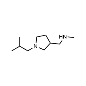 1-(1-Isobutylpyrrolidin-3-yl)-N-methylmethanamine|CS-0466925