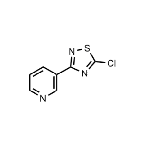 5-Chloro-3-(pyridin-3-yl)-1,2,4-thiadiazole|CS-0466931