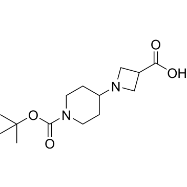 1-(1-(Tert-butoxycarbonyl)piperidin-4-yl)azetidine-3-carboxylic acid|CS-0466948
