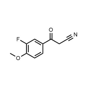 3-(3-Fluoro-4-methoxyphenyl)-3-oxopropanenitrile|CS-0467031