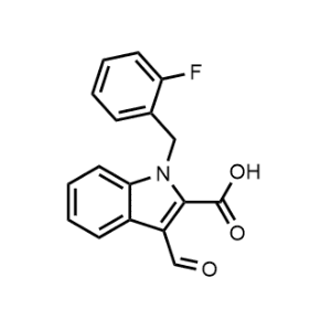 1-(2-Fluorobenzyl)-3-formyl-1H-indole-2-carboxylic acid|CS-0467059