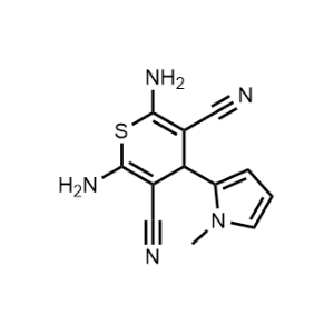 2,6-Diamino-4-(1-methyl-1H-pyrrol-2-yl)-4H-thiopyran-3,5-dicarbonitrile|CS-0467184