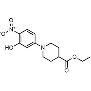 Ethyl 1-(3-hydroxy-4-nitrophenyl)piperidine-4-carboxylate|CS-0467227