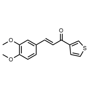 (E)-3-(3,4-dimethoxyphenyl)-1-(thiophen-3-yl)prop-2-en-1-one|CS-0467360