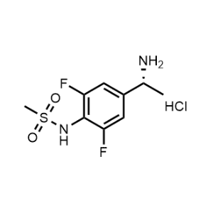 (R)-N-(4-(1-aminoethyl)-2,6-difluorophenyl)methanesulfonamide hydrochloride|CS-0467422