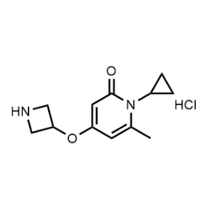 4-(Azetidin-3-yloxy)-1-cyclopropyl-6-methylpyridin-2(1H)-one hydrochloride|CS-0467698