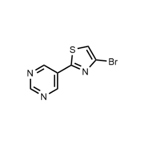 4-Bromo-2-(pyrimidin-5-yl)thiazole|CS-0467717
