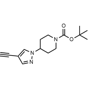 Tert-butyl 4-(4-ethynyl-1H-pyrazol-1-yl)piperidine-1-carboxylate|CS-0467809