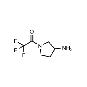 1-(3-Aminopyrrolidin-1-yl)-2,2,2-trifluoroethan-1-one|CS-0468135