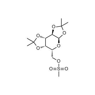 ((3AR,5R,5aS,8aS,8bR)-2,2,7,7-tetramethyltetrahydro-5H-bis([1,3]dioxolo)[4,5-b:4',5'-d]pyran-5-yl)methyl methanesulfonate
