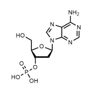 (2R,3S,5R)-5-(6-amino-9H-purin-9-yl)-2-(hydroxymethyl)tetrahydrofuran-3-yl dihydrogen phosphate|CS-0468382