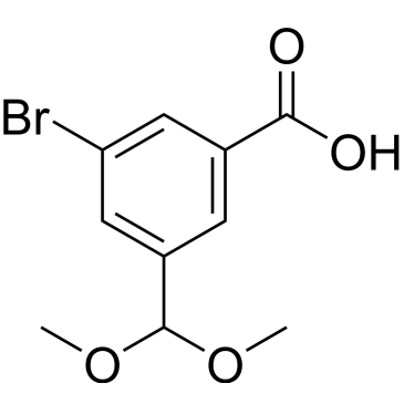 3-Bromo-5-(dimethoxymethyl)benzoic acid|CS-0468532