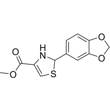 Methyl 2-(benzo[d][1,3]dioxol-5-yl)-2,3-dihydrothiazole-4-carboxylate|CS-0469043