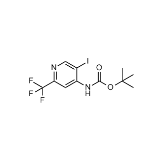 Tert-butyl (5-iodo-2-(trifluoromethyl)pyridin-4-yl)carbamate|CS-0469159