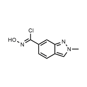N-hydroxy-2-methyl-2H-indazole-6-carbimidoyl chloride|CS-0469232