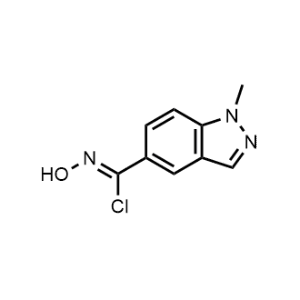 N-hydroxy-1-methyl-1H-indazole-5-carbimidoyl chloride|CS-0469233