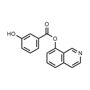 Isoquinolin-8-yl 3-hydroxybenzoate|CS-0469271