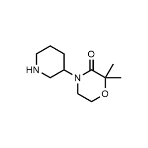 2,2-Dimethyl-4-(piperidin-3-yl)morpholin-3-one|CS-0469278