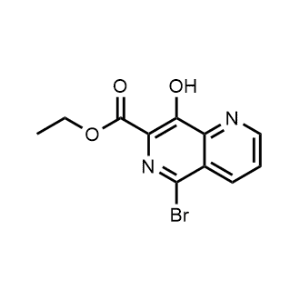 Ethyl 5-bromo-8-hydroxy-1,6-naphthyridine-7-carboxylate|CS-0469840
