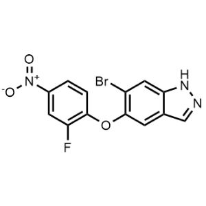 6-Bromo-5-(2-fluoro-4-nitrophenoxy)-1H-indazole|CS-0469843