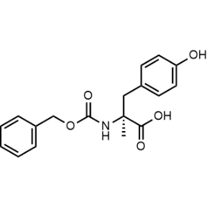 (S)-2-(((benzyloxy)carbonyl)amino)-3-(4-hydroxyphenyl)-2-methylpropanoic acid|CS-0469959