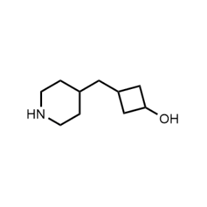 3-(Piperidin-4-ylmethyl)cyclobutan-1-ol|CS-0470262