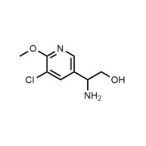 2-Amino-2-(5-chloro-6-methoxypyridin-3-yl)ethan-1-ol|CS-0470275