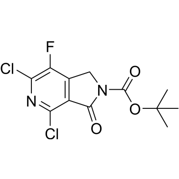 Tert-butyl 4,6-dichloro-7-fluoro-3-oxo-1,3-dihydro-2H-pyrrolo[3,4-c]pyridine-2-carboxylate|CS-0470387
