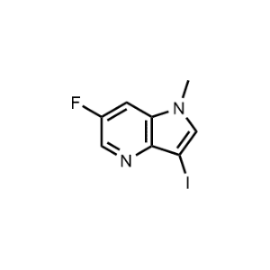 6-Fluoro-3-iodo-1-methyl-1H-pyrrolo[3,2-b]pyridine|CS-0470472