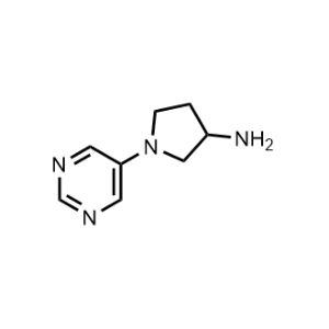1-(Pyrimidin-5-yl)pyrrolidin-3-amine|CS-0470498