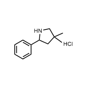4,4-Dimethyl-2-phenylpyrrolidine hydrochloride|CS-0470594