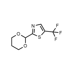 2-(1,3-Dioxan-2-yl)-5-(trifluoromethyl)thiazole|CS-0470614