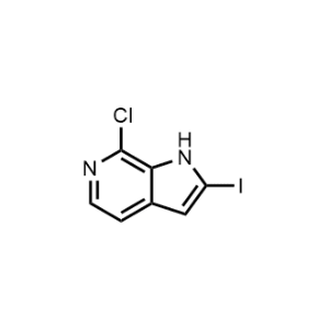 7-Chloro-2-iodo-1H-pyrrolo[2,3-c]pyridine|CS-0470657