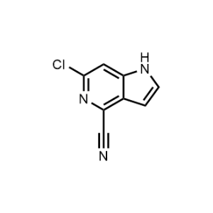 6-Chloro-1H-pyrrolo[3,2-c]pyridine-4-carbonitrile|CS-0470761
