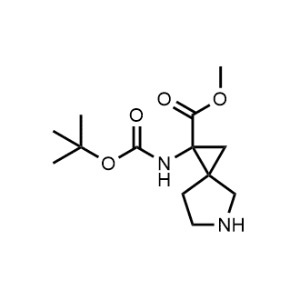 Methyl 1-((tert-butoxycarbonyl)amino)-5-azaspiro[2.4]Heptane-1-carboxylate|CS-0470820