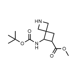 Methyl 5-((tert-butoxycarbonyl)amino)-2-azaspiro[3.3]Heptane-6-carboxylate|CS-0470823