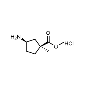 Methyl (1S,3R)-3-amino-1-methylcyclopentane-1-carboxylate hydrochloride|CS-0470966