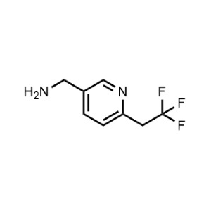 (6-(2,2,2-Trifluoroethyl)pyridin-3-yl)methanamine|CS-0471192