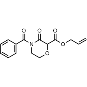 Allyl 4-benzoyl-3-oxomorpholine-2-carboxylate|CS-0471274