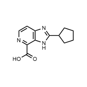 2-Cyclopentyl-3H-imidazo[4,5-c]pyridine-4-carboxylic acid|CS-0471301