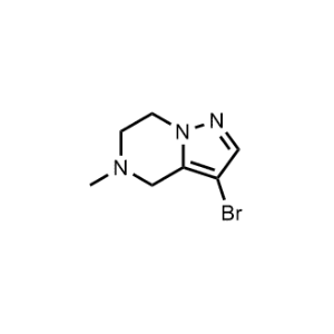 3-Bromo-5-methyl-4,5,6,7-tetrahydropyrazolo[1,5-a]pyrazine|CS-0471439