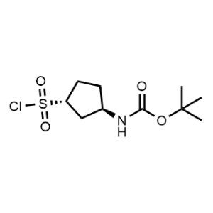 Tert-butyl ((1R,3R)-3-(chlorosulfonyl)cyclopentyl)carbamate|CS-0471495