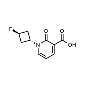 1-((1R,3r)-3-fluorocyclobutyl)-2-oxo-1,2-dihydropyridine-3-carboxylic acid|CS-0471533