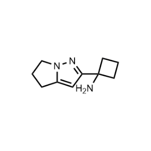 1-(5,6-Dihydro-4H-pyrrolo[1,2-b]pyrazol-2-yl)cyclobutan-1-amine|CS-0471611