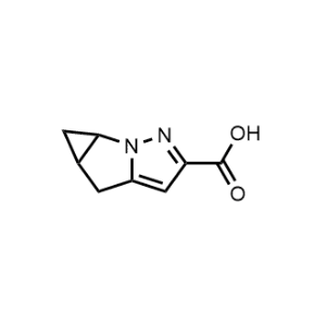 4,4A,5,5a-tetrahydrocyclopropa[4,5]pyrrolo[1,2-b]pyrazole-2-carboxylic acid|CS-0471623