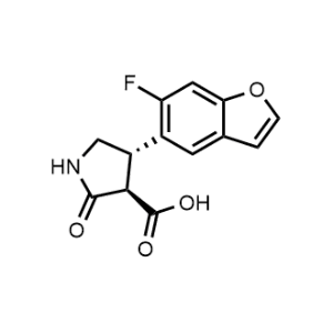 (3R,4S)-4-(6-fluorobenzofuran-5-yl)-2-oxopyrrolidine-3-carboxylic acid|CS-0471663