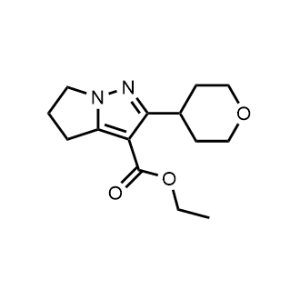 Ethyl 2-(tetrahydro-2H-pyran-4-yl)-5,6-dihydro-4H-pyrrolo[1,2-b]pyrazole-3-carboxylate|CS-0471696
