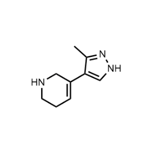 5-(3-Methyl-1H-pyrazol-4-yl)-1,2,3,6-tetrahydropyridine|CS-0471785