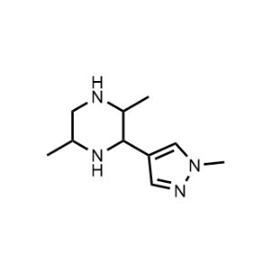 2,5-Dimethyl-3-(1-methyl-1H-pyrazol-4-yl)piperazine|CS-0471789